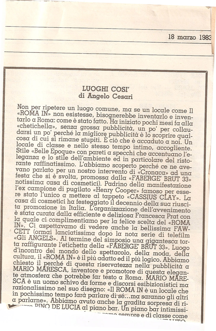 press - pino de lucia